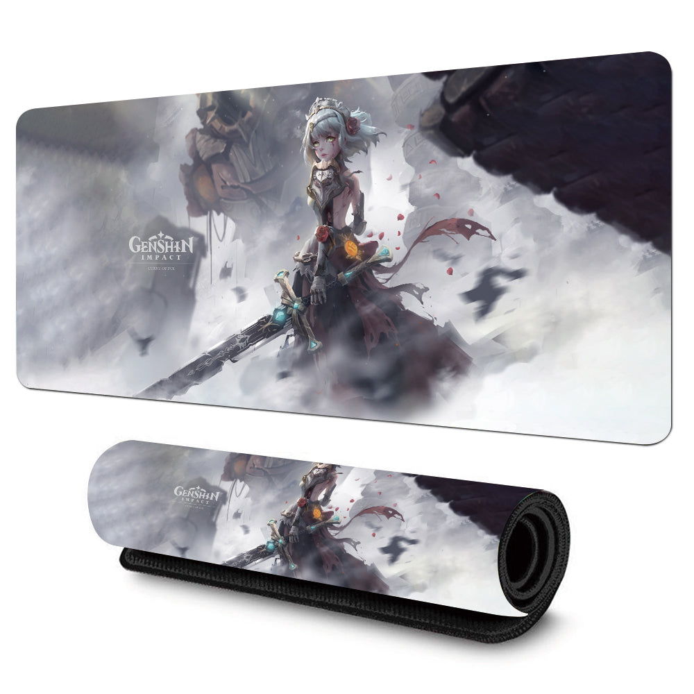 Epikus Kardos Harcosnő Anime Gaming Egérpad