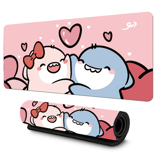 Kawaii Macskák Rózsaszín Gaming Egérpad