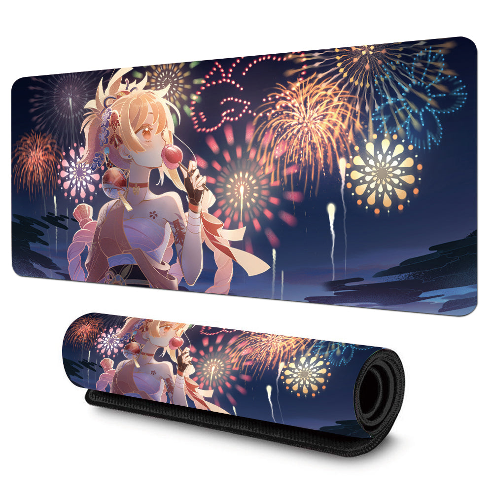 Fesztivál Anime Lány Gaming Egérpad