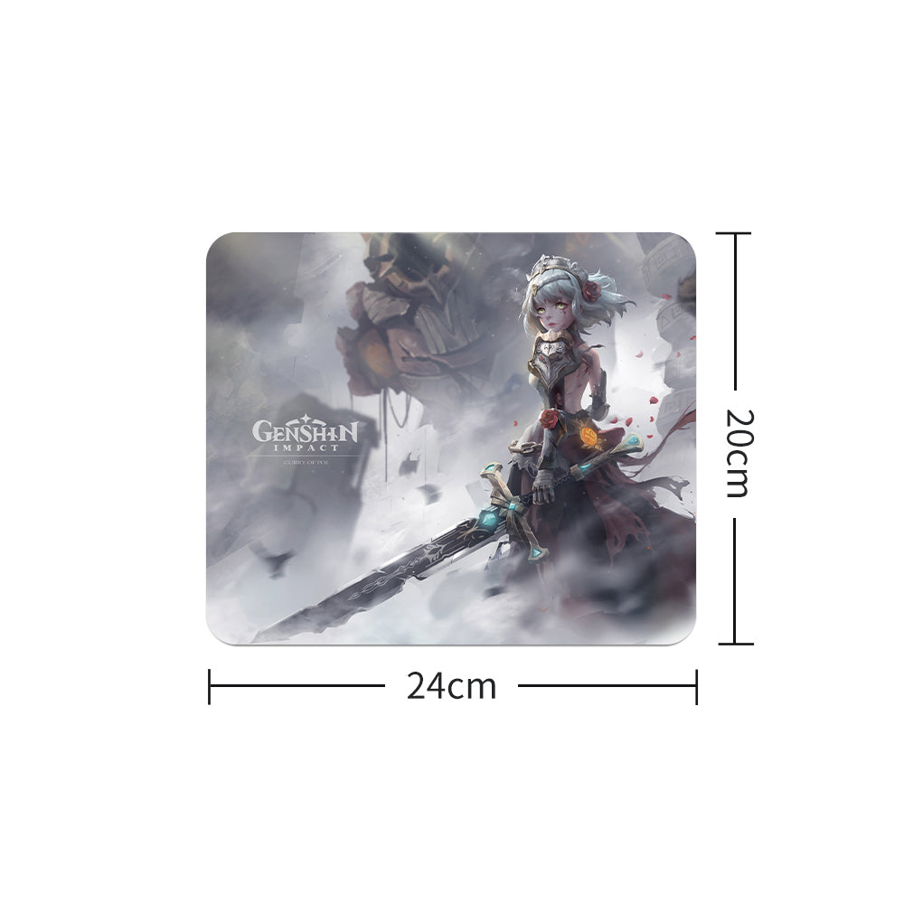 Epikus Kardos Harcosnő Anime Gaming Egérpad