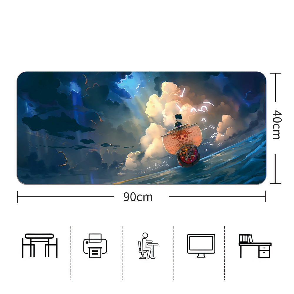 Kalózhajó Viharban Fantasy Gaming Egérpad