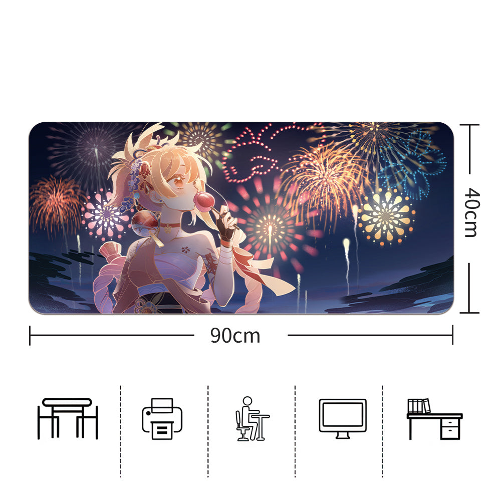 Fesztivál Anime Lány Gaming Egérpad