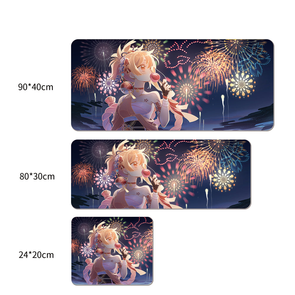 Fesztivál Anime Lány Gaming Egérpad