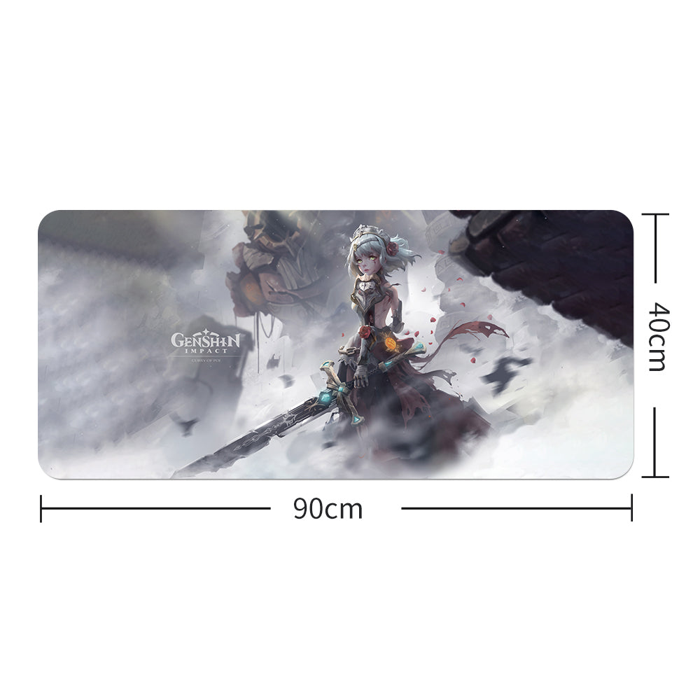 Epikus Kardos Harcosnő Anime Gaming Egérpad